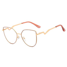 Load image into Gallery viewer, Cat Eye Ultralight Metal Glasses Frames Men Women Optical Vintage Anti Blue Light Computer Glasses Female Male Eyewear