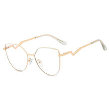 Load image into Gallery viewer, Cat Eye Ultralight Metal Glasses Frames Men Women Optical Vintage Anti Blue Light Computer Glasses Female Male Eyewear