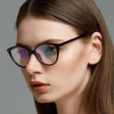 Cat Eye Women Eyeglasses Classic Retro Men Glasses Optical Computer Spectacle Eye Glasses Plastic Frame Eyewear