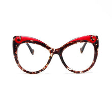 Carica l&#39;immagine nel visualizzatore di Gallery, Occhiali da vista da donna Cat Eye Occhiali da vista con lenti trasparenti Occhiali da vista da donna Occhiali da vista da uomo Anti-Blu-Ray