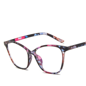 Fashion Cat Eye Women Glasses Frame Transparent Clear Lens Spectacle Eyeglasses Frame Glasses Men Eyewear lunette de vue femme