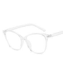 Load image into Gallery viewer, Fashion Cat Eye Women Glasses Frame Transparent Clear Lens Spectacle Eyeglasses Frame Glasses Men Eyewear lunette de vue femme
