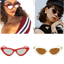 Load image into Gallery viewer, Cat eye Sunglasses Women 2023 Retro Triangular Women cateye Sun glass feminino Sun glasse sexy shade okulary oculos