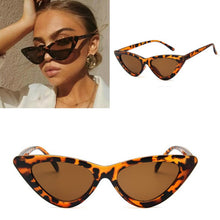 Load image into Gallery viewer, Cat eye Sunglasses Women 2023 Retro Triangular Women cateye Sun glass feminino Sun glasse sexy shade okulary oculos