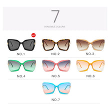 Load image into Gallery viewer, Cateye Sunglasses Women Designer  Women Cat Eye Sun Glasses Classic Vintage UV400 Outdoor Oculos De Sol