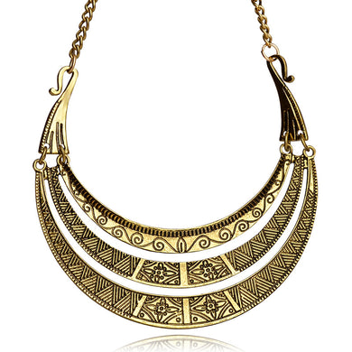 Fashion Chain Necklace Leaf Design Tassel Necklace Women's Charm Accessories Perfume Women Jewelry Big Exaggerated Necklace