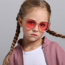 Load image into Gallery viewer, Children Polarized Sunglasses Alloy Vintage Unisex Riding Kids Boys Girls Sun Glasses Cool Outdoor Eyewear UV400 3058