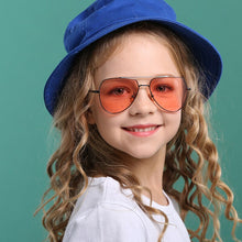 Load image into Gallery viewer, Children Polarized Sunglasses Alloy Vintage Unisex Riding Kids Boys Girls Sun Glasses  Cool Outdoor Eyewear UV400 3073