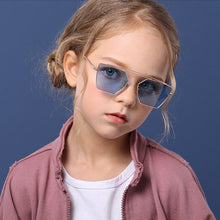 Load image into Gallery viewer, Children Polarized Sunglasses Alloy Vintage Unisex Riding Kids Boys Girls Sun Glasses Cool Outdoor Eyewear UV400 3034