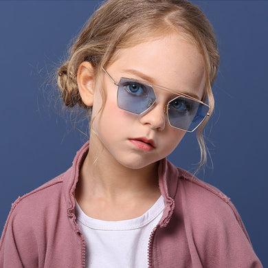Children Polarized Sunglasses Alloy Vintage Unisex Riding Kids Boys Girls Sun Glasses Cool Outdoor Eyewear UV400 3034