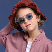 Load image into Gallery viewer, Children Polarized Sunglasses Alloy Vintage Unisex Riding Kids Boys Girls Sun Glasses Cool Outdoor Eyewear UV400 3034
