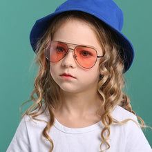 Load image into Gallery viewer, Children Polarized Sunglasses Alloy Vintage Unisex Riding Kids Boys Girls Sun Glasses  Cool Outdoor Eyewear UV400 3073