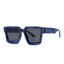 Load image into Gallery viewer, Classic  Brand Designer Oversized Square Sunglasses Women Men Shield Big Frame Travel Sun Glasses Mirror Shades