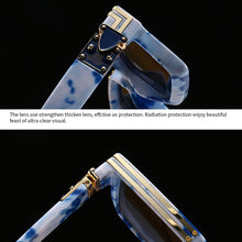 Load image into Gallery viewer, Classic  Brand Designer Oversized Square Sunglasses Women Men Shield Big Frame Travel Sun Glasses Shades oculos