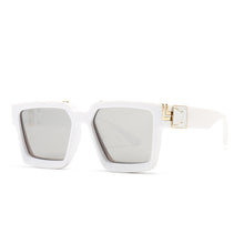 Load image into Gallery viewer, Classic  Brand Designer Oversized Square Sunglasses Women Men Shield Big Frame Travel Sun Glasses Shades oculos