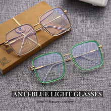 Load image into Gallery viewer, Classic Metal Anti-Blue Light Glasses Women Men Vintage Round Frame Computer Game Goggles Blue Ray Blocking Eyeglasses