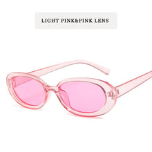 Load image into Gallery viewer, Classic Oval Sunglasses Women Small Round Frame Lunette De Soleil Femme Vintage Eyewear UV400 Glasses 2022