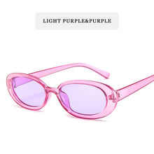 Load image into Gallery viewer, Classic Oval Sunglasses Women Small Round Frame Lunette De Soleil Femme Vintage Eyewear UV400 Glasses 2022