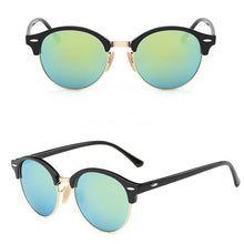 Load image into Gallery viewer, Classic Punk Sunglasses Retro Men&#39;s Women&#39;s Round Metal Sunglasses  Brand Men&#39;s Gothic Glasses UV400