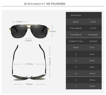 Load image into Gallery viewer, Classic Sunglasses Men HD Polarized Sun Glasses