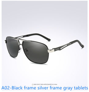 Classic Sunglasses Men HD Polarized Sun Glasses