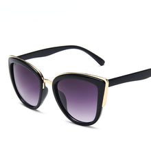 Load image into Gallery viewer, Classic Women Brand Designer Cateye Sunglasses Female Vintage Lady Sun Glasses Oculo De Sol Shades Summer Style