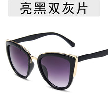 Load image into Gallery viewer, Classic Women Brand Designer Cateye Sunglasses Female Vintage Lady Sun Glasses Oculo De Sol Shades Summer Style