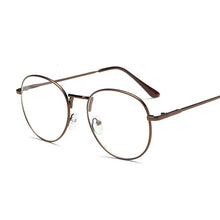 Load image into Gallery viewer, Clear Glasses Frame For Women Men Vintage Round Eye Glasses Female Plastic Transparent Optical Glasses Frames