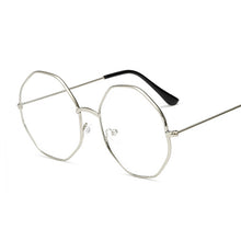 Load image into Gallery viewer, Clear Glasses Frame for Women Men Vintage Clear Frame Round Eye Glasses Female Metal Transparent Optical Glasses Frames
