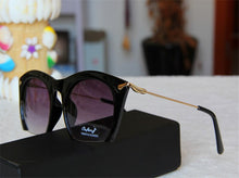 Load image into Gallery viewer, Colored Half Frame Cat Eye Sunglasses Women 2023 Brand Style Metal Frame Eyeglasses Trend UV400 Oculos De Sol Gafas