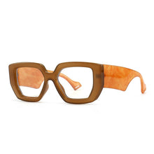 Load image into Gallery viewer, Colorful Square Women Glasses Frame Clear Anti-Blu-Ray Spring Hinge Wide Legs Eyewear Men Optical Polygon Frame