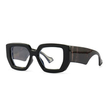 Load image into Gallery viewer, Colorful Square Women Glasses Frame Clear Anti-Blu-Ray Spring Hinge Wide Legs Eyewear Men Optical Polygon Frame