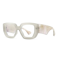 Load image into Gallery viewer, Colorful Square Women Glasses Frame Clear Anti-Blu-Ray Spring Hinge Wide Legs Eyewear Men Optical Polygon Frame
