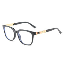 Carica l&#39;immagine nel visualizzatore di Gallery, Montature per occhiali per computer Donna Uomo Occhiali quadrati anti luce blu che bloccano montature per occhiali ottici per donna 