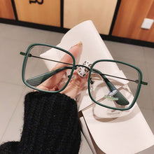 Carica l&#39;immagine nel visualizzatore di Gallery, Computer Glasses Frame Women Men Anti Blue Light Square Eyewear Blocking Glasses Optical Spectacle Eyeglass