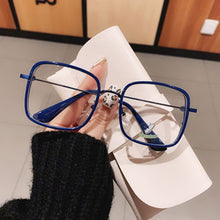 Carica l&#39;immagine nel visualizzatore di Gallery, Computer Glasses Frame Women Men Anti Blue Light Square Eyewear Blocking Glasses Optical Spectacle Eyeglass