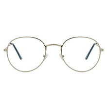 Load image into Gallery viewer, Cool Spectacle Frame Round Spectacle Frame Eyeglasses Decorative Glasses Glasses Accessories Flat Mirror Metal Eyewear