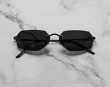 Load image into Gallery viewer, Cool The Matrix Neo Style Polarized Rivets Sunglasses Men Slim Rimless Brand Design Sun Glasses Oculos De Sol