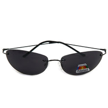 Load image into Gallery viewer, Cool The Matrix Neo Style Polarized Sunglasses Titanium Men Driving Brand Design Sun Glasses Rimless Ultralight