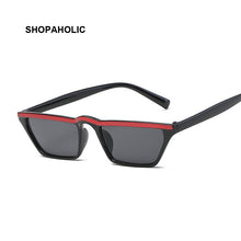 Load image into Gallery viewer, Design Sun Glasses for Women Flat Top Mirror Square Sunglasses Frame Classic Shades Vintage Eyewear Oculos De Sol