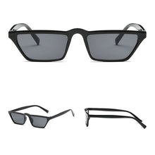 Load image into Gallery viewer, Design Sun Glasses for Women Flat Top Mirror Square Sunglasses Frame Classic Shades Vintage Eyewear Oculos De Sol