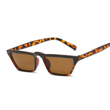 Load image into Gallery viewer, Design Sun Glasses for Women Flat Top Mirror Square Sunglasses Frame Classic Shades Vintage Eyewear Oculos De Sol