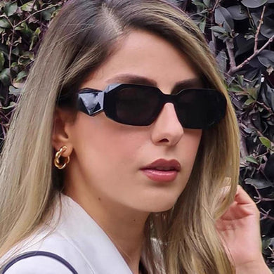 Designer Square Sunglasses Women Irregular Frame Vintage Sun Glasses Female Retro Brand Black Oculos De Sol Feminino