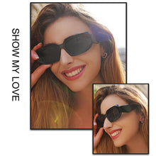 Load image into Gallery viewer, Designer Square Sunglasses Women Irregular Frame Vintage Sun Glasses Female Retro Brand Black Oculos De Sol Feminino