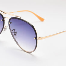 Load image into Gallery viewer, Designer Sunglasses  Brand Women Men Vintage Metal Gradient Sun glasses Retro Sunglass UV400 Shades gafas de sol