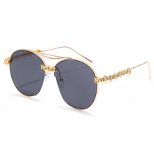 Load image into Gallery viewer, Diamond Pilot Sunglasses Women 2023  Oversized Sunglasses Men Femal Eyewear Vintage Round Glasses Shades UV400