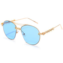 Load image into Gallery viewer, Diamond Pilot Sunglasses Women 2023  Oversized Sunglasses Men Femal Eyewear Vintage Round Glasses Shades UV400