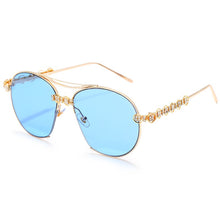 Load image into Gallery viewer, Diamond Pilot Sunglasses Women 2023  Oversized Sunglasses Men Femal Eyewear Vintage Round Glasses Shades UV400