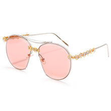 Load image into Gallery viewer, Diamond Pilot Sunglasses Women 2023  Oversized Sunglasses Men Femal Eyewear Vintage Round Glasses Shades UV400
