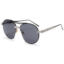 Load image into Gallery viewer, Diamond Pilot Sunglasses Women 2023  Oversized Sunglasses Men Femal Eyewear Vintage Round Glasses Shades UV400